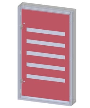 Indoor Wall Mounted Compartmentalized Monoblock Panels