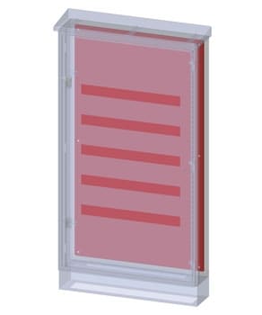 Outdoor Wall Mounted Monoblock Panels with Mounting Plate