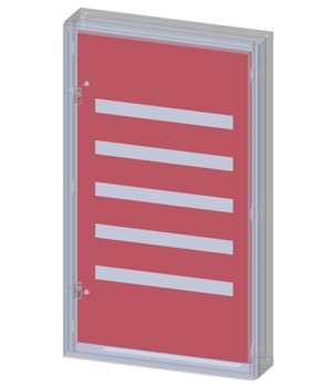 Dahili Duvar Tipi Perde Saclı Monoblok Panolar